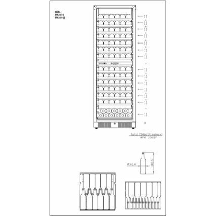 Tefcold TFW365-2F hind ja info | Veinikülmikud | kaup24.ee