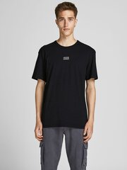 JACK & JONES meeste T-särk 12193490*01, must 5715109836096 hind ja info | Meeste T-särgid | kaup24.ee