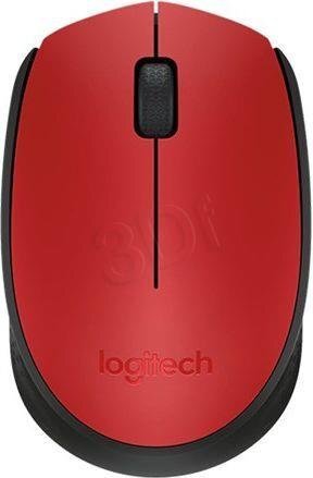 Logitech - M171 910-004641, punane hind ja info | Hiired | kaup24.ee
