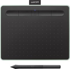 Graafikalaud Wacom Intuos S Bluetooth, pistaatsiaroheline hind ja info | Digitaalsed joonistustahvlid | kaup24.ee