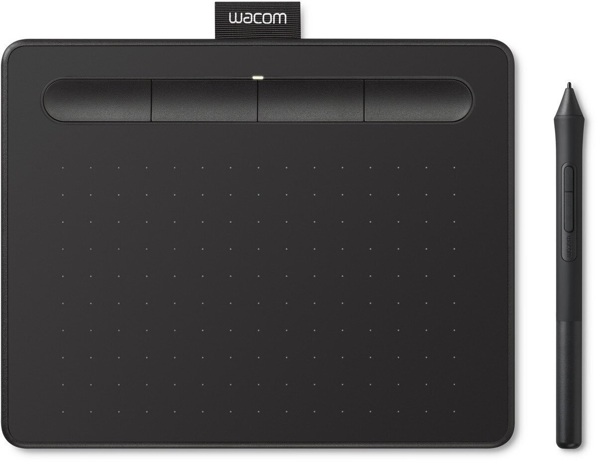 Wacom graafikalaud Intuos S, must цена и информация | Digitaalsed joonistustahvlid | kaup24.ee