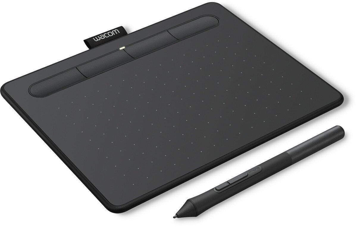 Wacom graafikalaud Intuos S, must цена и информация | Digitaalsed joonistustahvlid | kaup24.ee