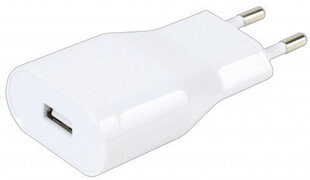 Vivanco USB зарядка 1A, белый (38348) цена и информация | Зарядные устройства для телефонов | kaup24.ee