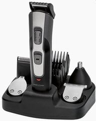 Juukse- ja habemetrimmer 5in1 PCBHT3014, must/ hõbedane hind ja info | Pardlid | kaup24.ee