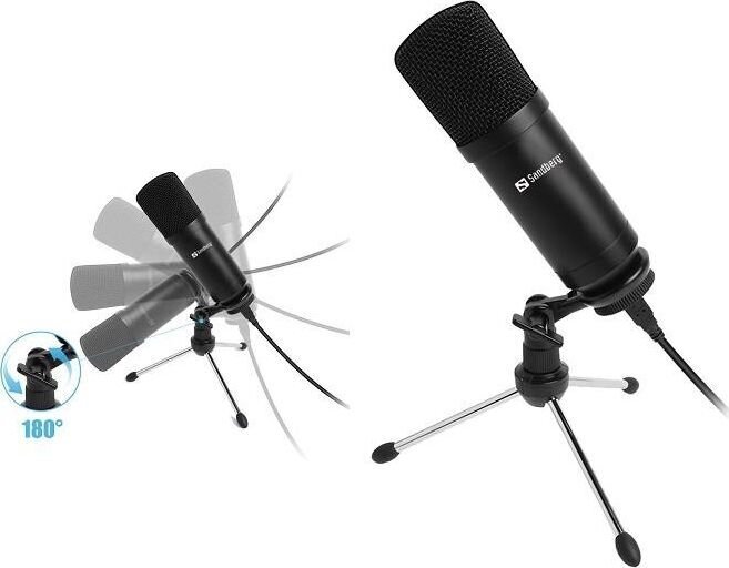 Mikrofon Sandberg 126-09 цена и информация | Mikrofonid | kaup24.ee