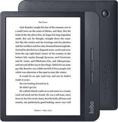 Kobo Libra H2O, черный цена и информация | Электронные книги | kaup24.ee