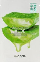 Leht-näomask The Saem Aloe, 21 ml цена и информация | Маски для лица, патчи для глаз | kaup24.ee