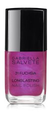 <p>Лак для ногтей Gabriella Salvete Longlasting Enamel 11 мл, 31 Fuchsia</p>
 цена и информация | Лаки для ногтей, укрепители для ногтей | kaup24.ee