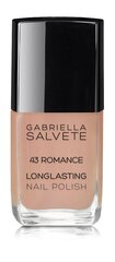 Gabriella Salvete Longlasting Enamel küünelakk 11 ml, 43 Romance цена и информация | Лаки для ногтей, укрепители для ногтей | kaup24.ee