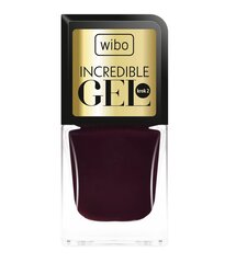 Wibo Incredible geellakk - Incredible Gel 1 цена и информация | Лаки для ногтей, укрепители для ногтей | kaup24.ee