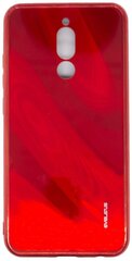 Evelatus Xiaomi Redmi 8 Soft Touch Silicone Case with Strap Red цена и информация | Чехлы для телефонов | kaup24.ee