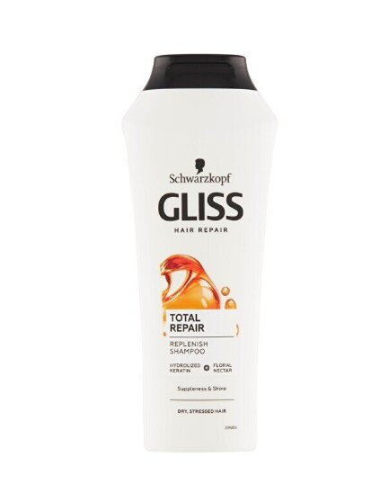 Schwarzkopf Gliss Kur Total Repair šampoon 250 ml hind ja info | Šampoonid | kaup24.ee