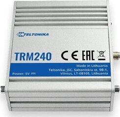 Маршрутизатор Teltonika LTE Modem TRM240 No Wi-Fi, Mesh Support No, MU-MiMO No, 2G цена и информация | Маршрутизаторы (роутеры) | kaup24.ee