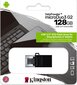 USB3 mälupulk.2/128GB DTDUO3G2/128GB KINGSTON hind ja info | Mälupulgad | kaup24.ee