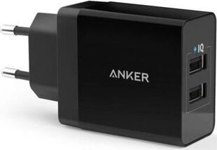 Toalaadija Anker - 24W 2-port USB hind ja info | Mobiiltelefonide laadijad | kaup24.ee