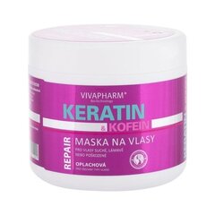 Vivaco VivaPharm Keratin & Caffeine juuksemask 600 ml hind ja info | Maskid, õlid, seerumid | kaup24.ee