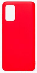 Tagakaaned Evelatus    Samsung    Galaxy S20 Plus Soft Touch Silicone    Red hind ja info | Telefoni kaaned, ümbrised | kaup24.ee