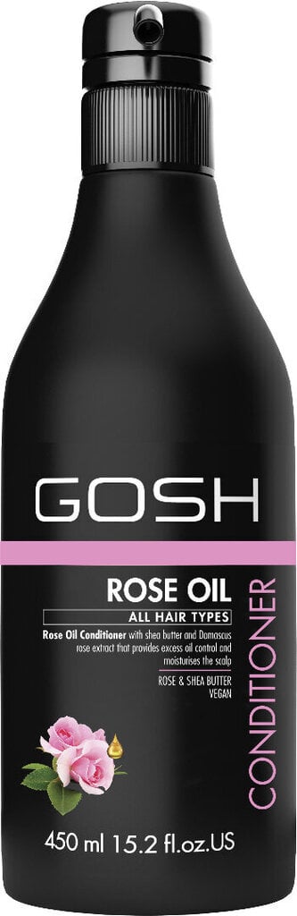 GOSH Rose Oil Hair palsam 450 ml цена и информация | Juuksepalsamid | kaup24.ee