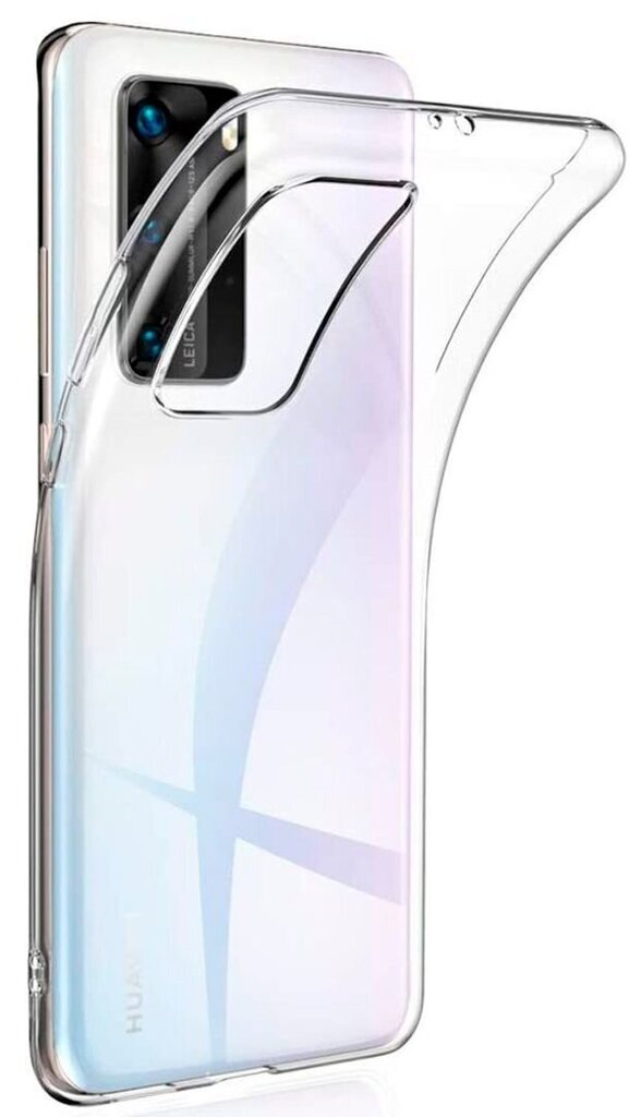 Tagakaaned Evelatus       Huawei P40 TPU 1.5MM    Transparent hind ja info | Telefoni kaaned, ümbrised | kaup24.ee