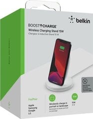 Belkin Wireless Charging Stand with PSU цена и информация | Зарядные устройства для телефонов | kaup24.ee