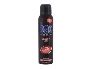 BAC Classic deodorant meestele 150 ml hind ja info | Deodorandid | kaup24.ee