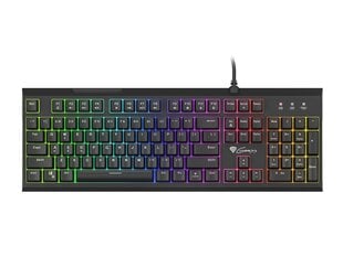 GENESIS THOR 210 RGB Gaming Keyboard, US цена и информация | Клавиатуры | kaup24.ee