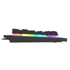Игровая клавиатура Genesis Rhod 500, светодиодная RGB-подсветка, США, серебро цена и информация | Клавиатуры | kaup24.ee