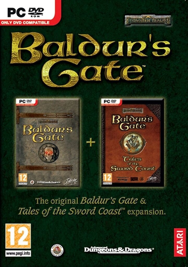 Arvutimäng Baldur's Gate with Tales of the Sword Coast Expansion hind ja info | Arvutimängud, konsoolimängud | kaup24.ee