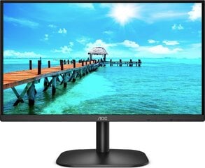 LCD monitor|AOC|24B2XDA|23.8"|Business|Panel IPS|1920x1080|16:9|75Hz|Matt|4 ms|Kõlarid|Kallutus|Värv must|24B2XDA hind ja info | AOC Monitorid ja monitori kinnitused | kaup24.ee