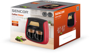 Sencor SCE2101RD hind ja info | Kohvimasinad | kaup24.ee