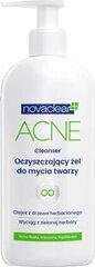 NOVACLEAR GREEN ACNE NÄOPESUVAHEND 150ML hind ja info | Näopuhastusvahendid | kaup24.ee