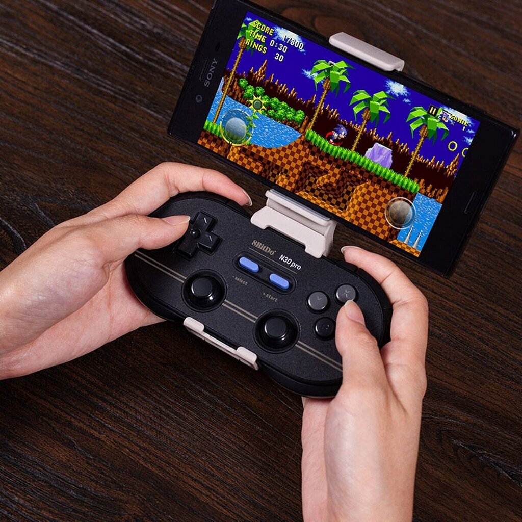 8BitDo Mobile puldi kinnitus for N30 Pro 2 Controllers - Grey (Mobile) цена и информация | Mängukonsoolide lisatarvikud | kaup24.ee