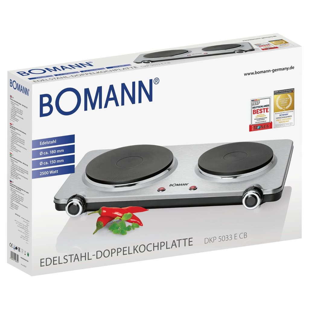 Bomann DKP 5033 E CB hind ja info | Pliidiplaadid | kaup24.ee