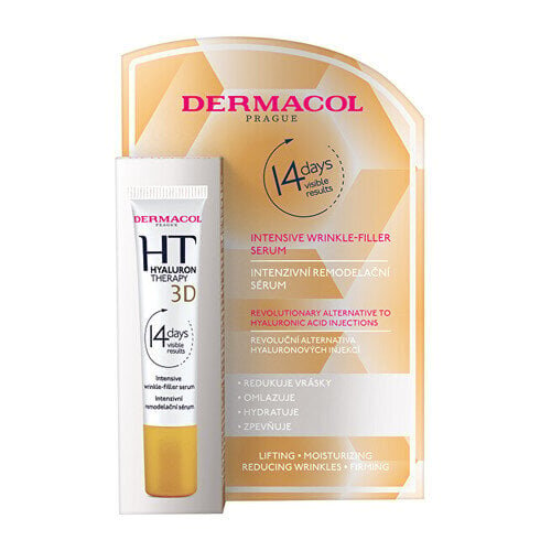 Dermacol 3D Hyaluron Therapy Intensive Wrinkle-Filler Serum näoseerum 12 ml цена и информация | Näoõlid, seerumid | kaup24.ee