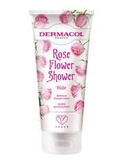 Dermacol Rose Flower Shower крем для душа 200 мл цена и информация | Масла, гели для душа | kaup24.ee