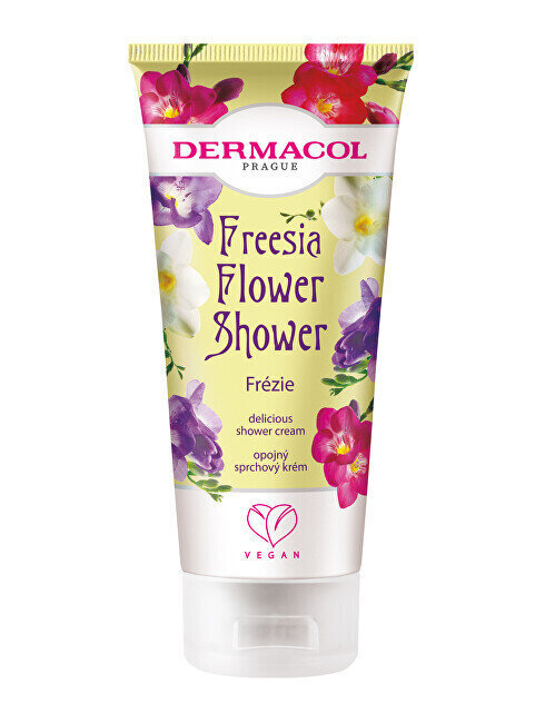 Dermacol Freesia Flower Shower dušikreem 200 ml цена и информация | Dušigeelid, õlid | kaup24.ee