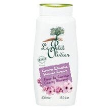 Le Petit Olivier Shower Cherry Blossom dušikreem 500 ml hind ja info | Dušigeelid, õlid | kaup24.ee