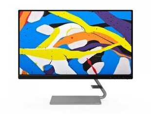 Lenovo Q24I-1L 23.8" Full HD LED Must, Hõbe 66C0KAC3EU цена и информация | Мониторы | kaup24.ee