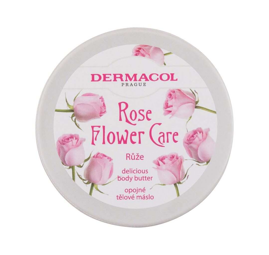 Dermacol Rose Flower Care kehavõi 75 ml цена и информация | Kehakreemid, losjoonid | kaup24.ee