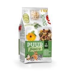 Puur Pauze изысканная закуска для кроликов и грызунов Witte Molen, 700 г цена и информация | Корм для грызунов | kaup24.ee