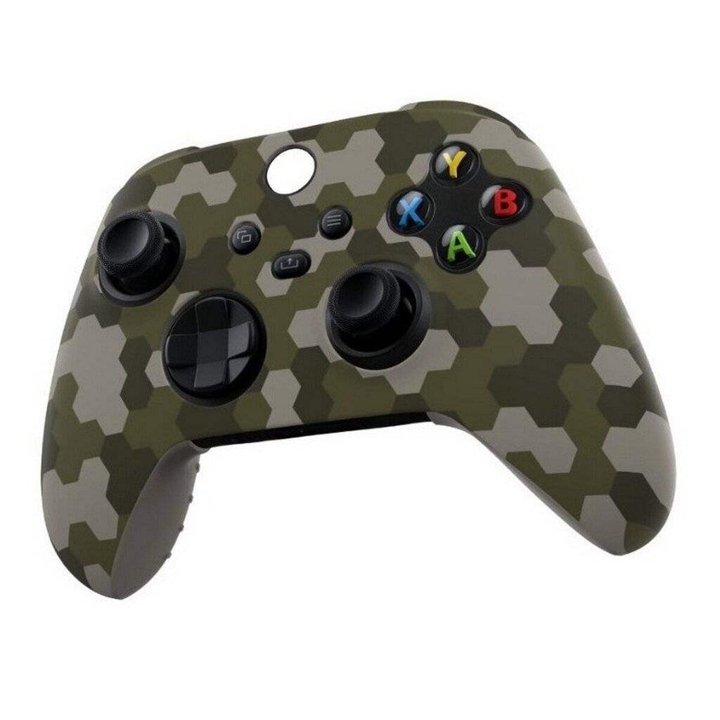 Xbox Series X juhtpuldi silikoonist ümbris Gioteck - Hex Camo цена и информация | Mängupuldid | kaup24.ee