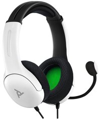 Juhtmega Xbox One mänguri kõrvaklapid LVL40 - valge цена и информация | Наушники | kaup24.ee