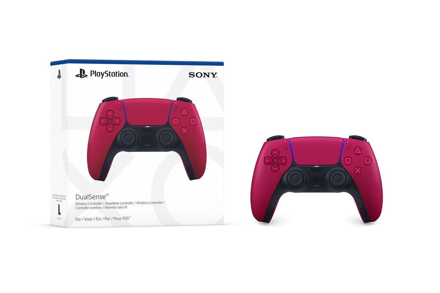 Sony DualSense Red PlayStation 5 hind ja info | Mängupuldid | kaup24.ee