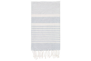 4Living Hamam rätik Stripe, sinine, 80 x 150 cm hind ja info | Rätikud, saunalinad | kaup24.ee