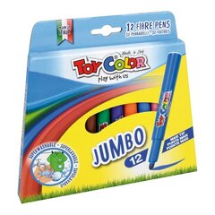 Viltpliiatsid 12v Jumbo ''Play with us'', Toy Color /12 цена и информация | Принадлежности для рисования, лепки | kaup24.ee