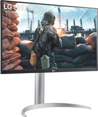 LCD Monitor|LG|27"|4K|Panel IPS|3840x2160|16:9|60Hz|Matte|5 ms|Pivot|Height adjustable|Tilt|27UP650-W цена и информация | Мониторы | kaup24.ee