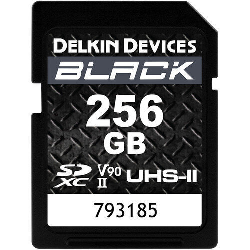 Delkin Devices 256GB BLACK UHS-II SDXC mälukaart цена и информация | Fotoaparaatide mälukaardid | kaup24.ee