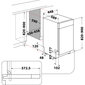 Integreeritav nõudepesumasin Whirlpool WSUE2B19, laius 45cm valge uks цена и информация | Nõudepesumasinad | kaup24.ee