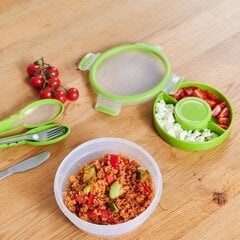 Toidukarp Tefal Clip&Go Salad 1l hind ja info | Toidu säilitusnõud | kaup24.ee