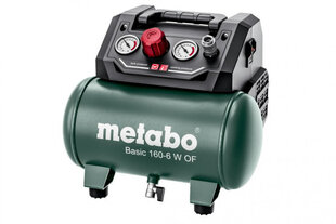 Kompressor Basic 160-6 W OF õlivaba, Metabo hind ja info | Kompressorid | kaup24.ee